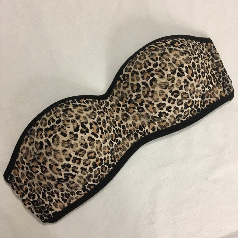PINK Cheetah Print Bandeu